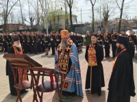 Митрополит Артемий посетил кадетскую школу №1 имени Ф. Ф. Ушакова
