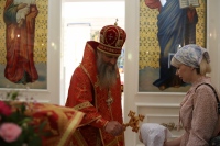В день памяти святителя и чудотворца Николая митрополит Артемий совершил Божественную литургию в Никольском храме на Прогрессивной