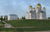Приглашаем на первую Литургию в храме в честь крестителя Руси
