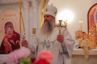 Митрополит Артемий совершил Чин Великого освящения храма в честь Александра Невского