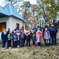 Субботник в сельской часовне