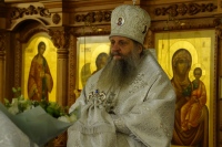 В праздник Обрезания Господня владыка Артемий совершил богослужение в храме Серафима Саровского