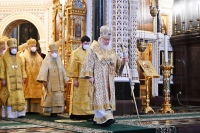 Патриаршая проповедь в Неделю Торжества Православия после Литургии в Храме Христа Спасителя