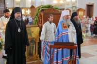 Правящий архиерей возглавил Богослужение в главном соборе края