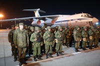 Хабаровский священник принял участие в проводах мобилизованных воинов