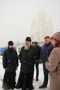 Правящий архиерей провел рабочее совещание по строительству здания епархиального управления