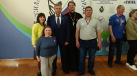 Хабаровский священник поздравил спортсменов на физкультурно-спортивном фестивале для инвалидов