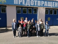 Ученики РКШ познакомились с работой пожарных