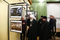 В Издательском совете открылась фотовыставка «Часовые Родины»