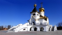 Дети из воскресной школы при храме Серафима Саровского совместно с народным хором Центрального дома ветеранов провели Пасхальный концерт