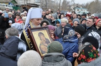 Правящий архиерей освятил место строительства нового храма в Вяземском