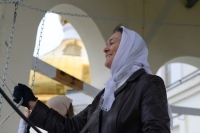 Выпускница Школы юного звонаря провела мастер-класс по колокольному звону