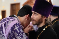 В храмах епархии прошел чин прощения
