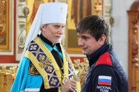 Владыка Игнатий: «Русский спортсмен, как и русский народ, от испытаний становится только сильнее»