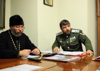 В хабаровском храме обсудили взаимодействие Церкви и казачества