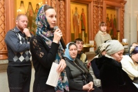 Впервые приход кафедрального собора подвел итоги уходящего года за совместной трапезой