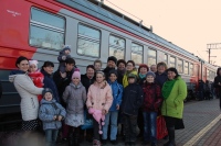 Экскурсией в соседнюю епархию отметил трехлетний юбилей приходской клуб «Ландыши»