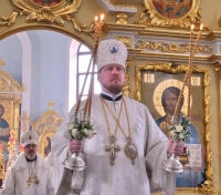 В праздник Вознесения Господня Глава Приамурской митрополии совершил прощальную Литургию в Казанском соборе Читы