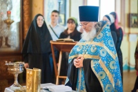 Пенсионеры Железнодорожного округа посетили храм в преддверии памятной даты