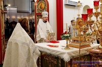 Правящий архиерей совершил богослужения в Рождественский сочельник