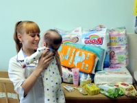 Более пяти тысяч памперсов собрали хабаровчане в ходе благотворительной акции