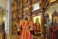 Глава Приамурской митрополии совершил Божественную литургию в день памяти апостола и евангелиста Марка