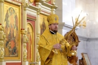 В канун Недели 29-й по Пятидесятнице правящий архиерей совершил всенощное бдение