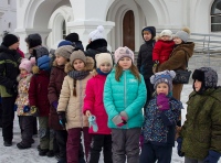 Юные богатыри состязались с героями в хабаровском храме
