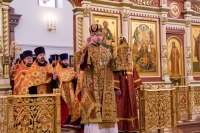 В канун Недели 35-й по Пятидесятнице глава Приамурской митрополии совершил всенощное бдение