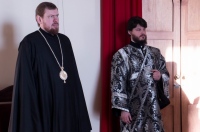 В понедельник первой седмицы Великого поста митрополит Владимир молился за уставным богослужением в Спасо-Преображенском кафедральном соборе