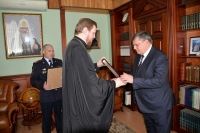 Хабаровскую семинарию посетили статс-секретарь — заместитель Министра внутренних дел РФ Игорь Зубов и новый начальник УМВД России по Хабаровскому краю Дмитрий Ильичев