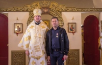 Митрополит Владимир возглавил Божественную литургию в храме святого благоверного князя Димитрия Донского поселка Корфовский