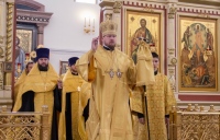 В канун Недели 4-ой по Пятидесятнице митрополит Владимир совершил всенощное бдение в Спасо-Преображенском кафедральном соборе Хабаровска