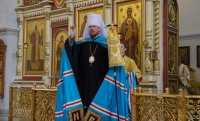 В канун празднования 1030-летия Крещения Руси и дня памяти святого равноапостольного князя Владимира глава Приамурской митрополии совершил всенощное бдение в Спасо-Преображенском кафедральном соборе