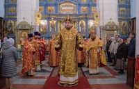 В день памяти Усекновения главы Пророка, Предтечи и Крестителя Господня Иоанна митрополит Владимир совершил Божественную литургию в Градо-Хабаровском соборе Успения Божией Матери