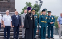 Священник благословил выпускников учебного центра ДВГУПС