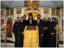 Храм святителя Николая в камчатской исправительной колонии (5 августа 2008 года)