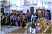 Встреча мощей святой великомученицы Варвары (11 апреля 2009 года)