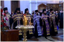 Встреча мощей святой великомученицы Варвары (11 апреля 2009 года)