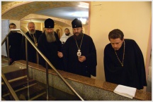 Посещение ректором Киевской духовной академии храмов г.Хабаровска (2 октября 2010 года)