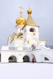 Служения митрополита Хабаровского и Приамурского Игнатия. Божественная литургия в храме преподобного Серафима Саровского г. Хабаровска. 2 декабря 2012г.