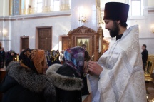Божественная литургия по чину Василия Великого в Спасо-Преображенском кафедральном соборе. Хиротония во пресвитера и диакона.