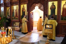 Празднование памяти св.ап.Петра и Павла в Петропавловском женском монастыре Хабаровской епархии. 12 июля 2011г