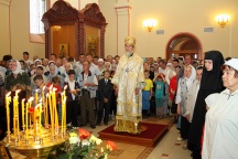 Празднование памяти св.ап.Петра и Павла в Петропавловском женском монастыре Хабаровской епархии. 12 июля 2011г