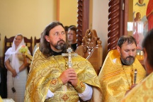 Празднование памяти св.ап.Петра и Павла в Петропавловском женском монастыре Хабаровской епархии. 12 июля 2011г