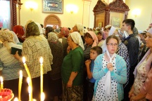 Празднование памяти св.ап.Петра и Павла в Петропавловском женском монастыре Хабаровской епархии. 12 июля 2011г