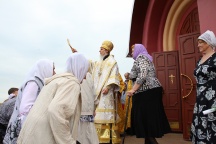 Празднование памяти св.ап.Петра и Павла в Петропавловском женском монастыре Хабаровской епархии. 12 июля 2011г