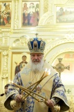 Предстоятель Русской Церкви совершил великое освящение Свято-Троицкого собора в Магадане и возглавил хиротонию архимандрита Николая (Дутки) во епископа Находкинского и Преображенского