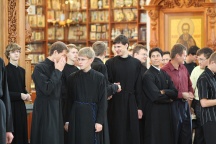 Начало учебного года. Молебен студентов Хабаровской духовной семинарии