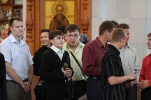 Начало учебного года. Молебен студентов Хабаровской духовной семинарии